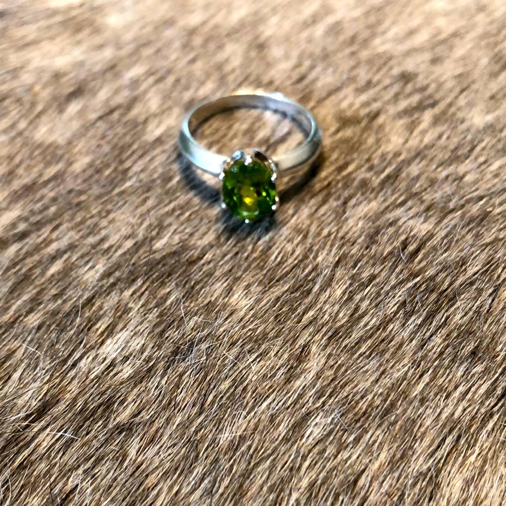 Peridot ring
